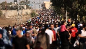 العربي لحقوق الإنسان: دعوة الرئيس السيسي لمؤتمر دولي بشأن فلسطين حائط صد لمخطط تهجير الشعب الفلسطيني وتصفيه قضيته